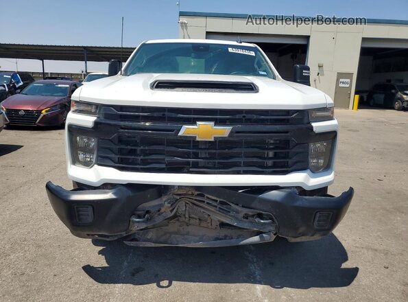 1GC0WLE74RF445664 2024 CHEVROLET SILVERADO Белый Вид спереди