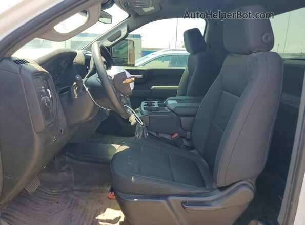 1GC0WLE74RF445664 2024 CHEVROLET SILVERADO Белый Вид салона спереди
