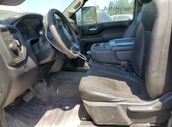 1GC0WLE7XLF345687 2020 CHEVROLET SILVERADO White Vista interior delantera