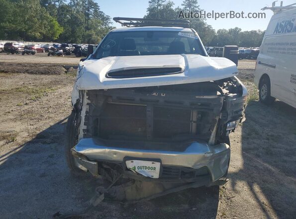 1GC0WLE7XLF345687 2020 CHEVROLET SILVERADO White Vista frontal