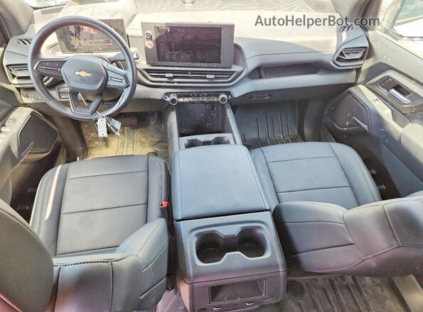 1GC10VEL0RU201729 2024 CHEVROLET SILVERADO White Widok deski rozdzielczej