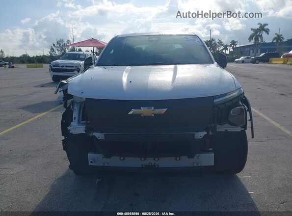 1GC10VEL6RU202187 2024 CHEVROLET SILVERADO White Vista interior trasera