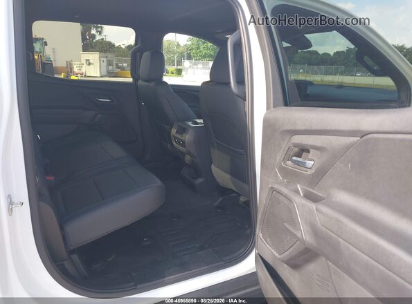 1GC10VEL6RU202187 2024 CHEVROLET SILVERADO White Vista de la etiqueta del VIN