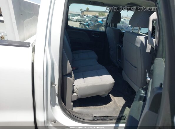 1GC1CUEG0JF256694 2018 CHEVROLET SILVERADO Белый Вид наклейки с VIN-кодом