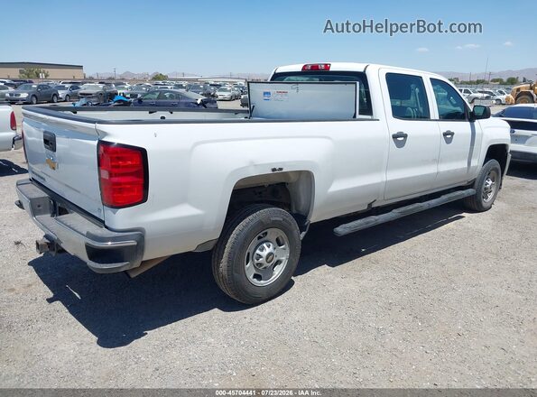 1GC1CUEG0JF256694 2018 CHEVROLET SILVERADO Белый Задняя правая четверть