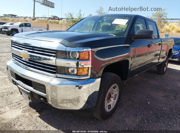 1GC1CUEG1JF232386 2018 CHEVROLET SILVERADO Gray Vista tres cuartos delantera izquierda
