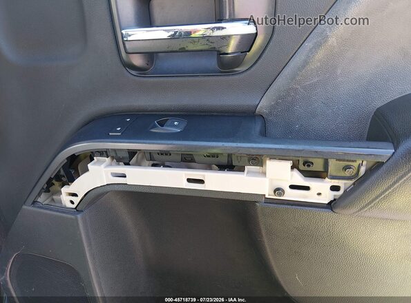 1GC1CUEG1JF232386 2018 CHEVROLET SILVERADO Gray Vista interior trasera