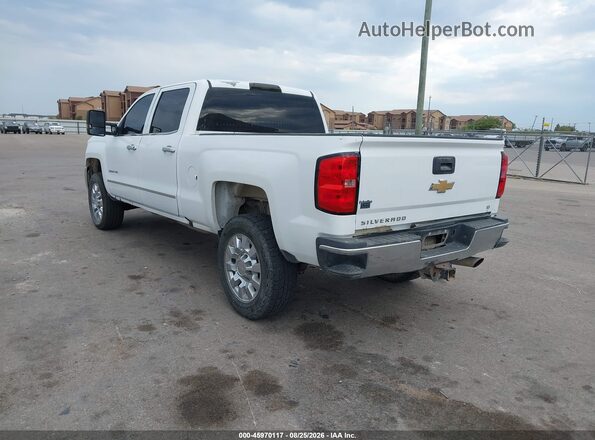 1GC1CUEG2GF284392 2016 CHEVROLET SILVERADO Белый Задняя левая четверть