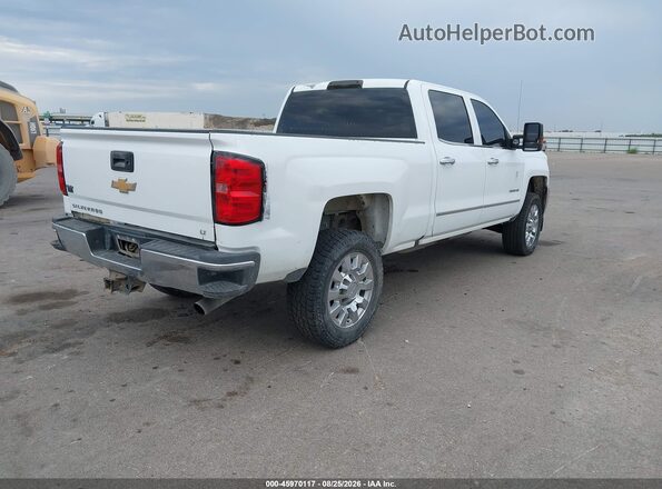 1GC1CUEG2GF284392 2016 CHEVROLET SILVERADO Белый Задняя правая четверть