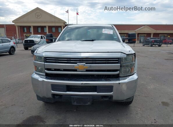 1GC1CUEG2GF284392 2016 CHEVROLET SILVERADO Белый Вид щитка приборов
