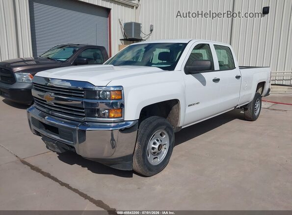 1GC1CUEG2HF194242 2017 CHEVROLET SILVERADO White Front left