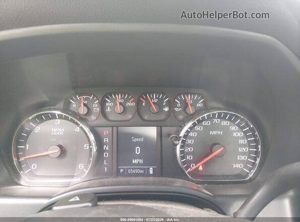 1GC1CUEG3JF240604 2018 CHEVROLET SILVERADO Silver Vista de los asientos traseros