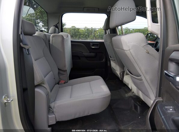 1GC1CUEG3JF240604 2018 CHEVROLET SILVERADO Silver Vista de la etiqueta del VIN