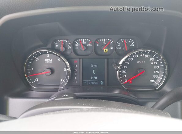 1GC1CUEG4HF204527 2017 CHEVROLET SILVERADO Silver Հետևի նստատեղերի տեսք
