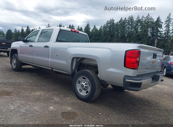 1GC1CUEG4HF204527 2017 CHEVROLET SILVERADO Silver Հետևի ձախ