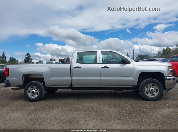1GC1CUEG4HF204527 2017 CHEVROLET SILVERADO Silver Սալոնի հետևի տեսք