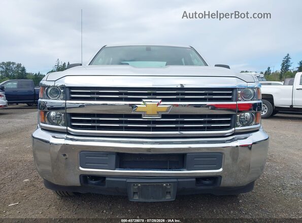 1GC1CUEG4HF204527 2017 CHEVROLET SILVERADO Silver Սարքավորումների վահանակի տեսք