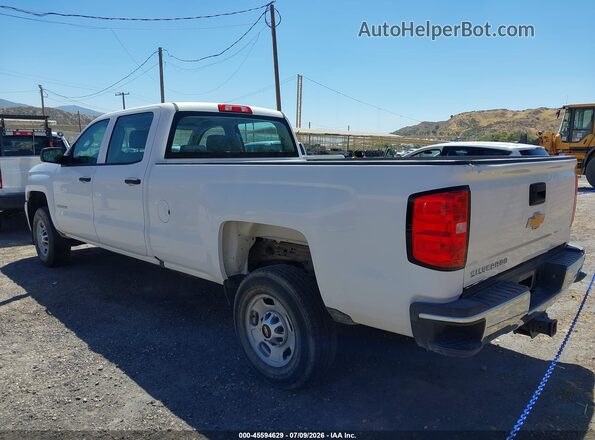 1GC1CUEG7JF235065 2018 CHEVROLET SILVERADO White Հետևի ձախ