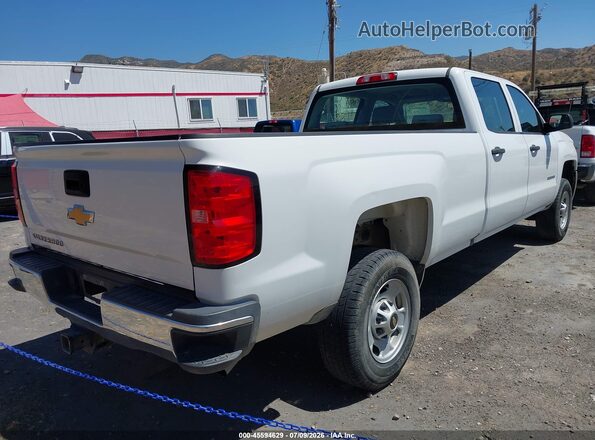 1GC1CUEG7JF235065 2018 CHEVROLET SILVERADO White Հետևի աջ
