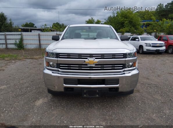 1GC1CUEG7JF240881 2018 CHEVROLET SILVERADO Белый Вид спереди