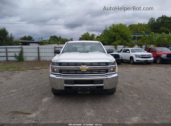 1GC1CUEG7JF240881 2018 CHEVROLET SILVERADO Белый Вид щитка приборов