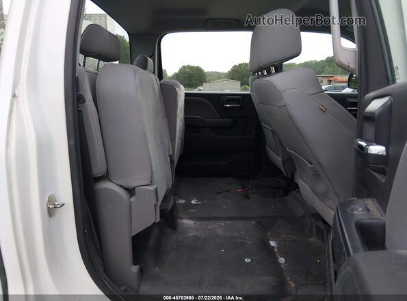 1GC1CUEG7JF240881 2018 CHEVROLET SILVERADO Белый Вид наклейки с VIN-кодом