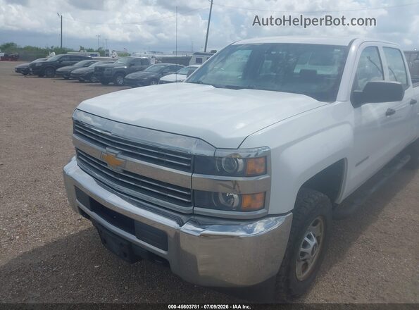 1GC1CUEG7JF265277 2018 CHEVROLET SILVERADO Белый Вид спереди