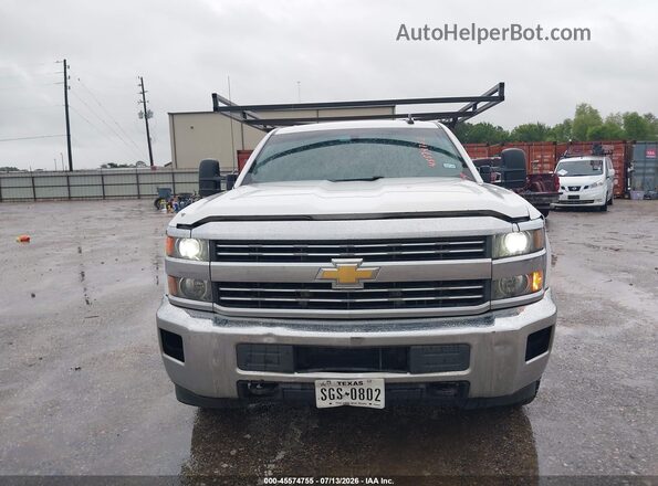 1GC1CUEGXGF127287 2016 CHEVROLET SILVERADO White ხელსაწყოთა პანელის ხედი