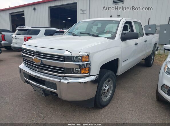 1GC1CUEGXJF215683 2018 CHEVROLET SILVERADO White Front left