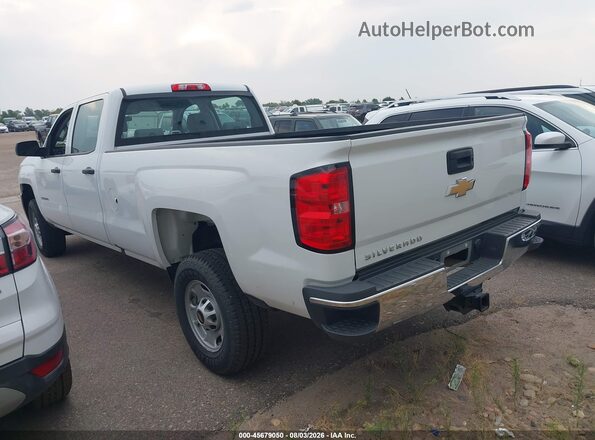 1GC1CUEGXJF215683 2018 CHEVROLET SILVERADO White Rear left