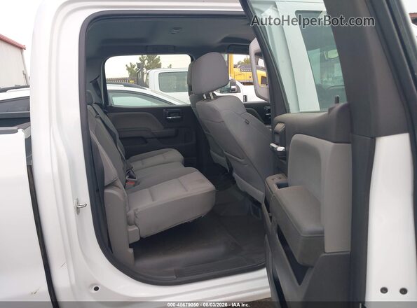 1GC1CUEGXJF215683 2018 CHEVROLET SILVERADO White VIN sticker view