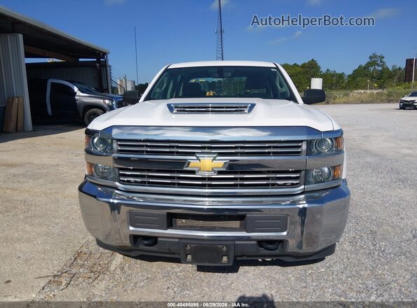 1GC1CUEYXHF197754 2017 CHEVROLET SILVERADO White Vista del cuadro de instrumentos