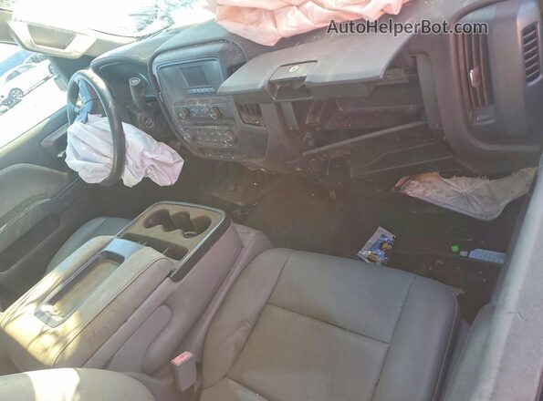 1GC1CYEG9HF205499 2017 CHEVROLET SILVERADO White Вид панелі приладів