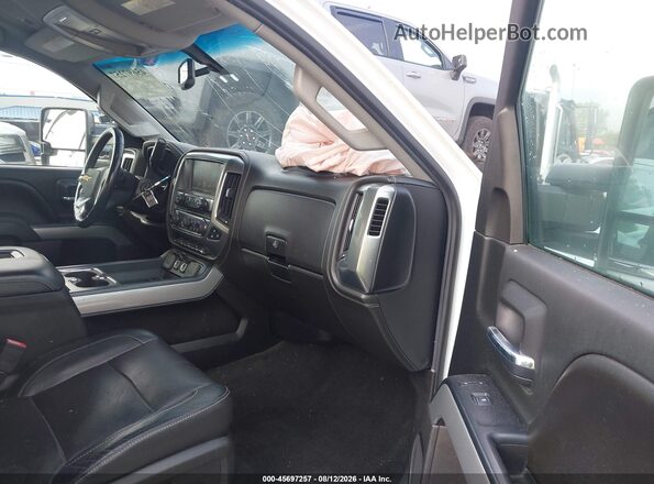 1GC1K0EG4GF308106 2016 CHEVROLET SILVERADO White Vista interior delantera