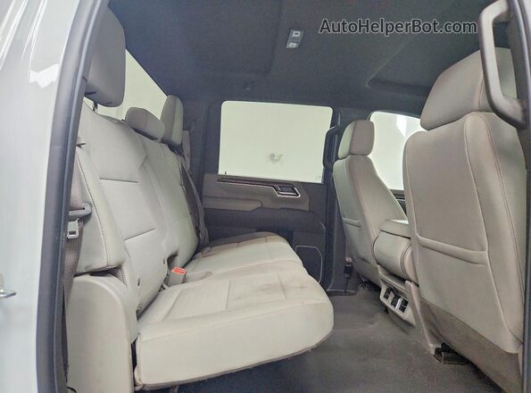 1GC1KNEY0TF152047 2026 CHEVROLET SILVERADO White Rear seats view