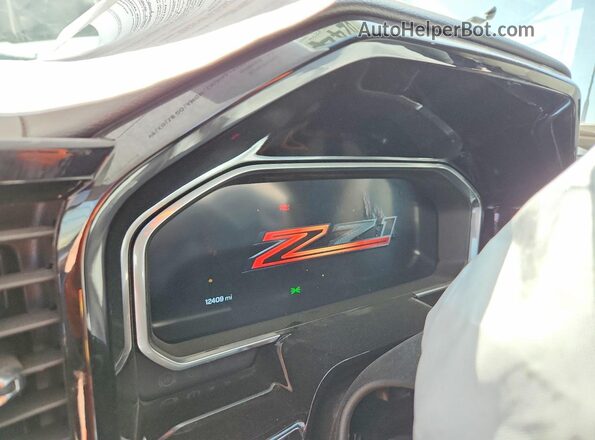 1GC1KNEY6TF162307 2026 CHEVROLET SILVERADO White Widok zestawu wskaźników