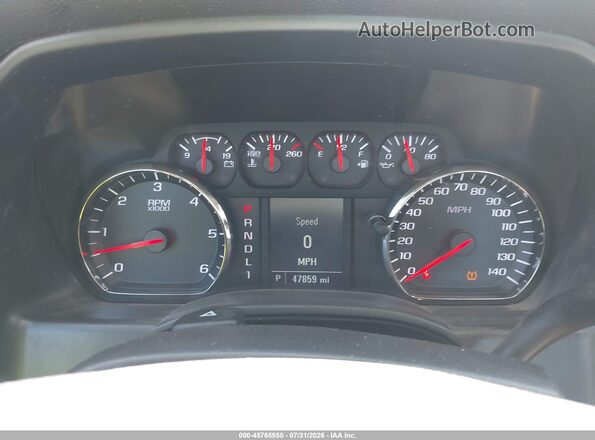 1GC1KREG0KF168889 2019 CHEVROLET SILVERADO Silver Вид задніх сидінь