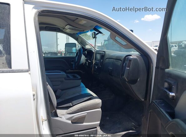 1GC1KREG3KF261812 2019 CHEVROLET SILVERADO White წინა სალონის ხედი
