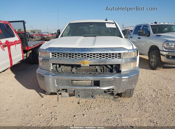 1GC1KREG3KF261812 2019 CHEVROLET SILVERADO White წინა ხედი