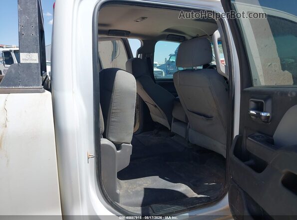 1GC1KREG3KF261812 2019 CHEVROLET SILVERADO White VIN კოდის სტიკერის ხედი