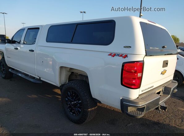 1GC1KREG5KF154700 2019 CHEVROLET SILVERADO White Rear left