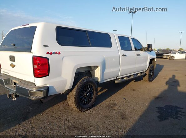 1GC1KREG5KF154700 2019 CHEVROLET SILVERADO White Rear right