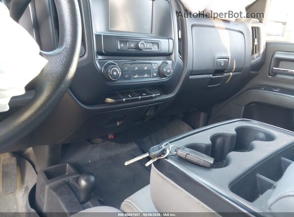 1GC1KREG5KF154700 2019 CHEVROLET SILVERADO White Dashboard view