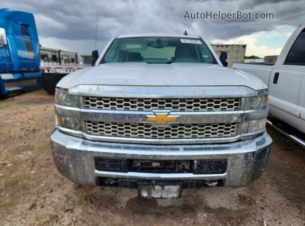 1GC1KREG6KF102685 2019 CHEVROLET SILVERADO White Вид спереду
