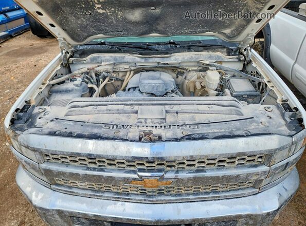 1GC1KREG6KF102685 2019 CHEVROLET SILVERADO White Вид задньої частини салону