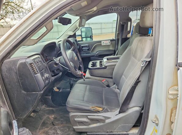 1GC1KREG6KF102685 2019 CHEVROLET SILVERADO White Вид салону спереду