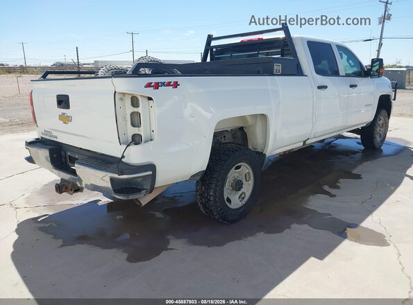 1GC1KREG8KF172558 2019 CHEVROLET SILVERADO White უკანა მარჯვენა