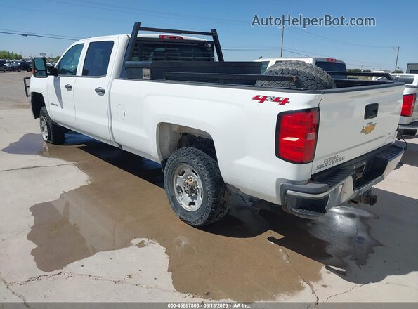 1GC1KREG8KF172558 2019 CHEVROLET SILVERADO White უკანა მარცხენა
