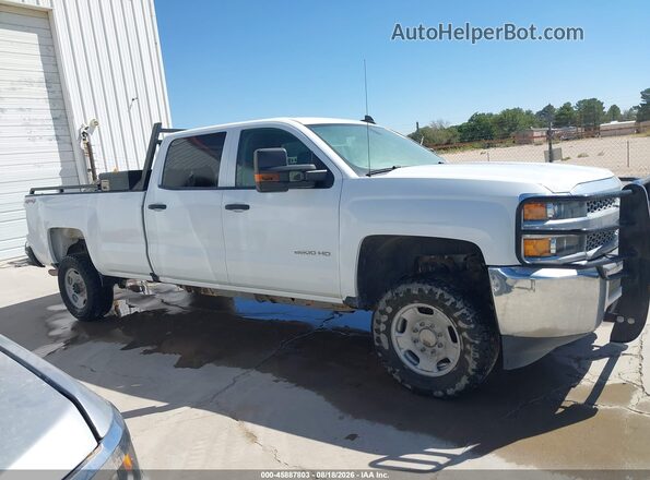 1GC1KREG8KF172558 2019 CHEVROLET SILVERADO White 
