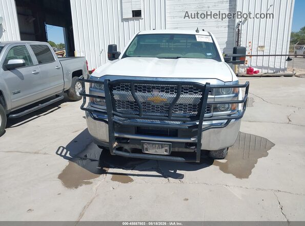 1GC1KREG8KF172558 2019 CHEVROLET SILVERADO White წინა ხედი